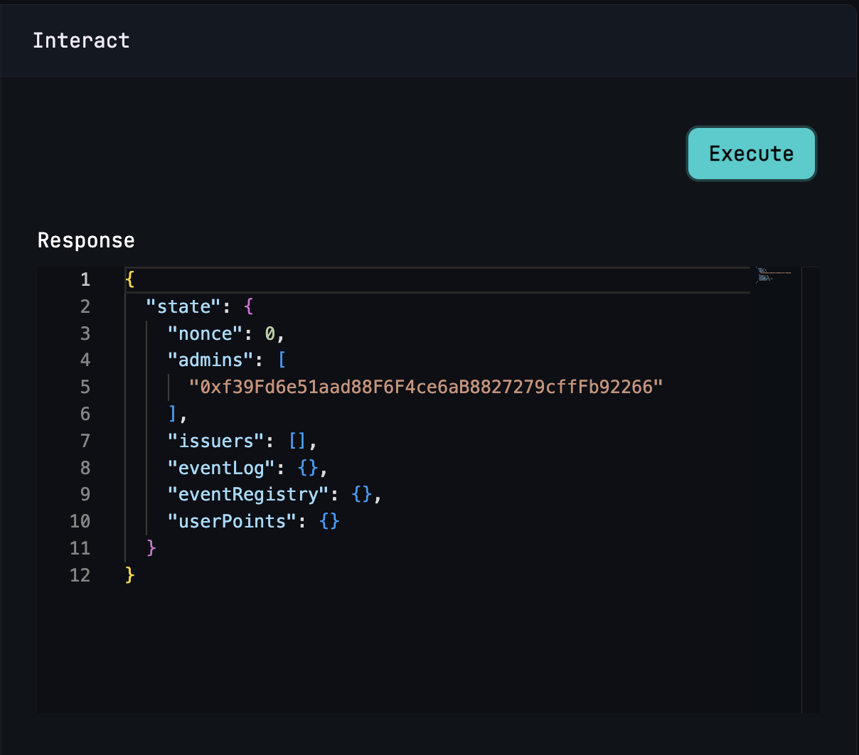 Stackr Playground | Get State Response